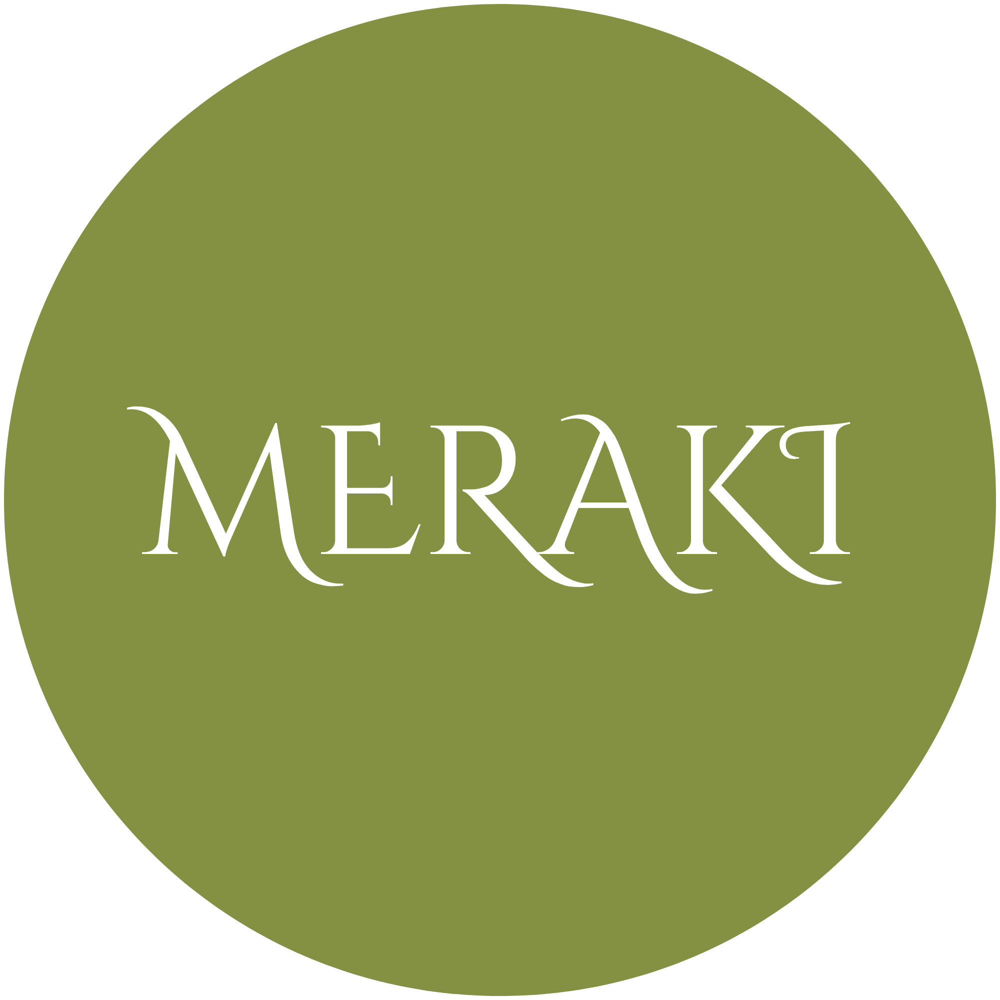 Logo da marca Meraki